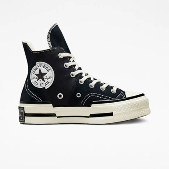 Converse Chuck 70 Plus Black/Egret/Black Women's 6.5 Men's 4.5 - Picture 3 of 11